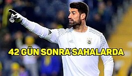 42 gün sonra sahalara döndü