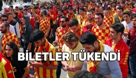 Göztepe taraftarı biletlere hücum etti!