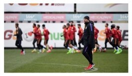 Galatasaray, milli oyunculardan yoksun çalıştı!