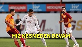 Galatasaray iki takım halinde çalıştı!