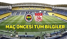 Fenerbahçe-Sivasspor maçı hangi kanalda, saat kaçta?