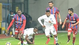 Karabükspor evinde mağlup oldu!