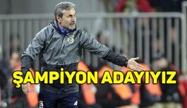 Aykut Kocaman: ''Şampiyonluk içinde 4 takım var''